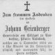 GRÜNBERGER Johann