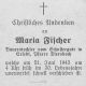 FISCHER Maria