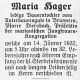 HAGER Maria