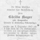 SENGMÜLLER Cäcilia