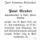 GRUBER Paul